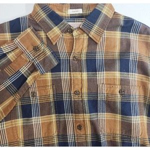 Wallace & Barnes Button Up Shirt Mens Medium Long Sleeve Casual